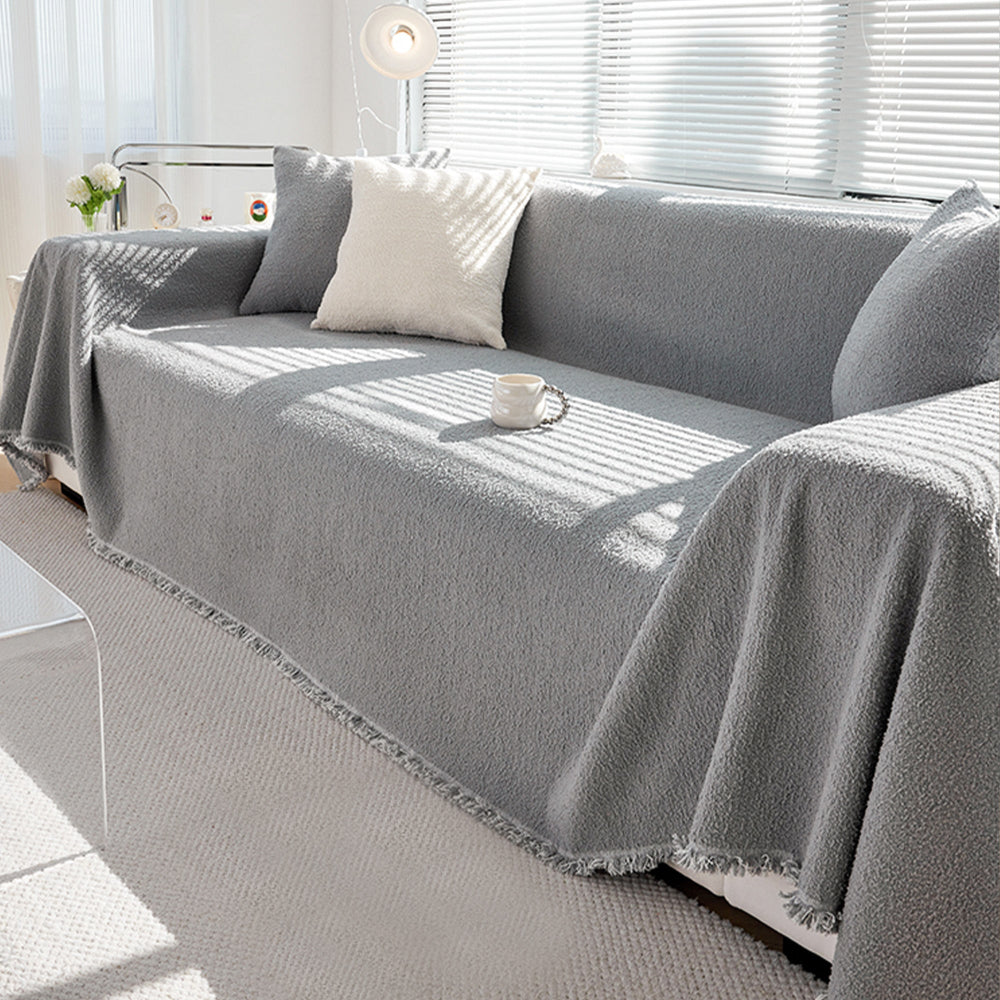 Wintherra - Reversible Wintersofabezug mit gesteppter Wärme