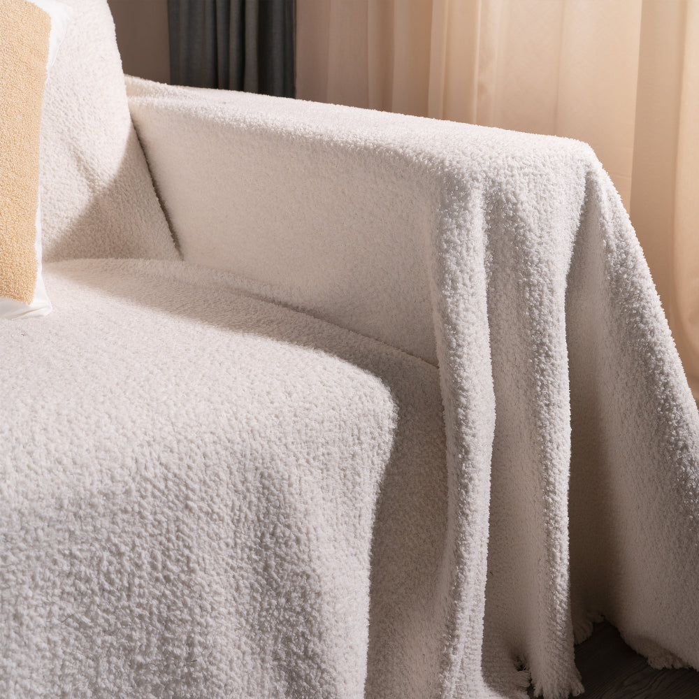 Wintherra - Reversible Wintersofabezug mit gesteppter Wärme
