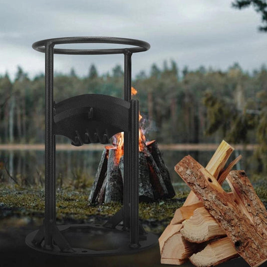 WoodSplitter - Ergonomischer Brennholzspalter für einfaches Holzschneiden