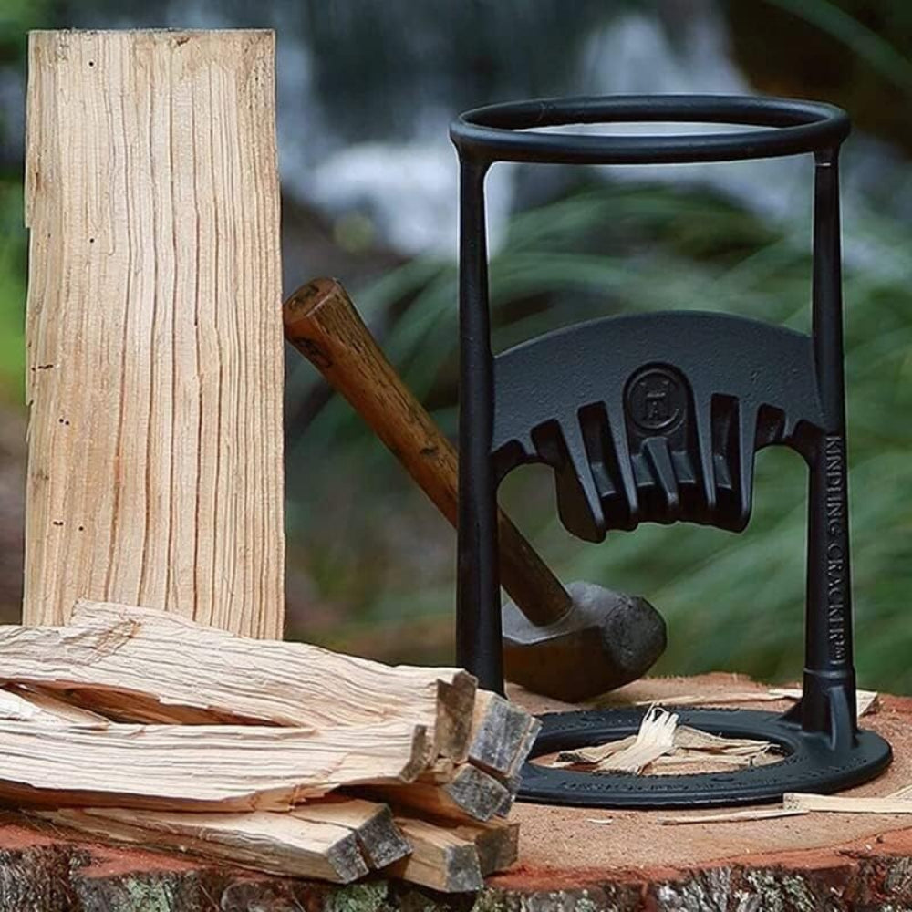 WoodSplitter - Ergonomischer Brennholzspalter für einfaches Holzschneiden