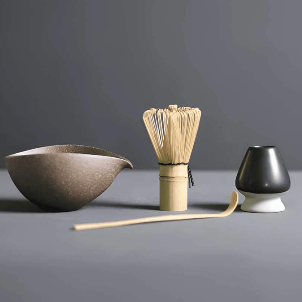 Zenfoa - 4-teiliges japanisches Matcha-Set
