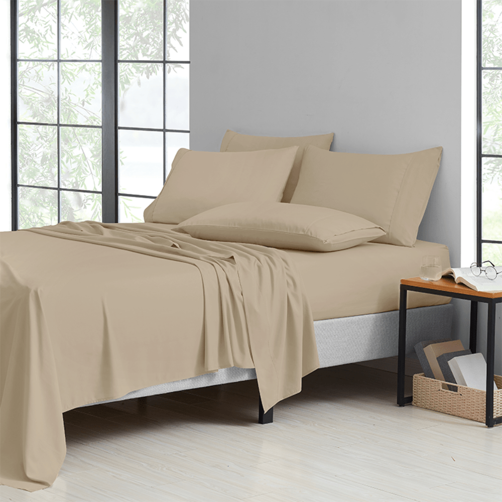 Luxurious Cooling Bamboo Viscose Sheet Set – Breathable, Hypoallergenic, and Moisture-Wicking 13