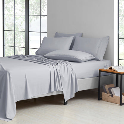 Luxurious Cooling Bamboo Viscose Sheet Set – Breathable, Hypoallergenic, and Moisture-Wicking 4