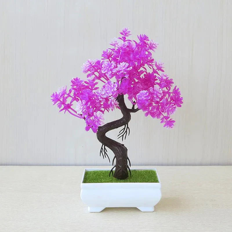 ZenLeaf - Realistischer künstlicher Bonsai-Baum im dekorativen Topf