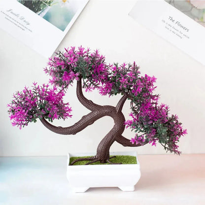 ZenLeaf - Realistischer künstlicher Bonsai-Baum im dekorativen Topf