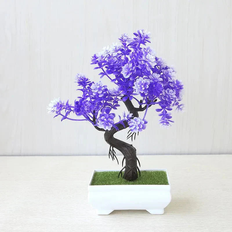 ZenLeaf - Realistischer künstlicher Bonsai-Baum im dekorativen Topf