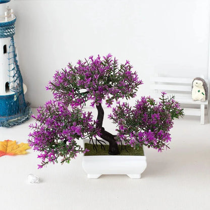 ZenLeaf - Realistischer künstlicher Bonsai-Baum im dekorativen Topf