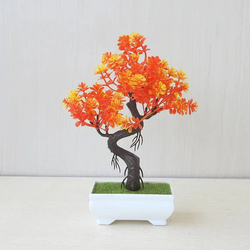 ZenLeaf - Realistischer künstlicher Bonsai-Baum im dekorativen Topf