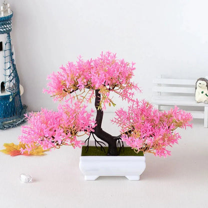 ZenLeaf - Realistischer künstlicher Bonsai-Baum im dekorativen Topf