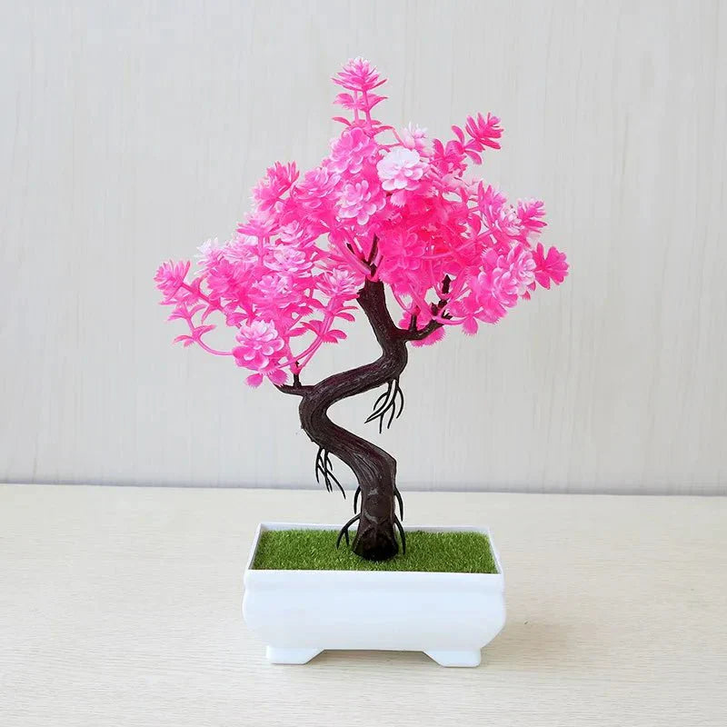 ZenLeaf - Realistischer künstlicher Bonsai-Baum im dekorativen Topf