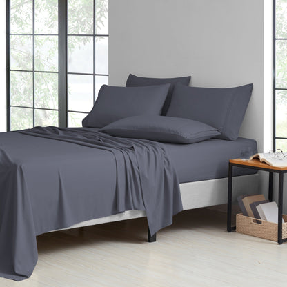 Luxurious Cooling Bamboo Viscose Sheet Set – Breathable, Hypoallergenic, and Moisture-Wicking 12