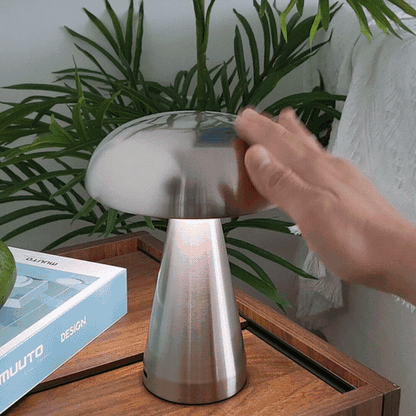 Mid-Century Modern Table Lamp with USB Power – Compact LED Desk Lamp 6