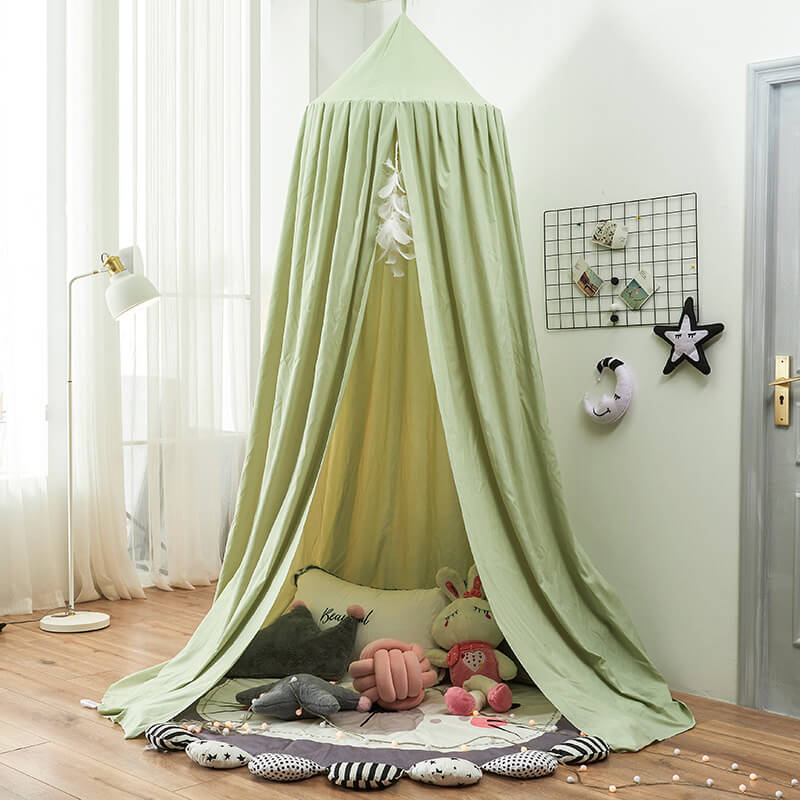 Soft Hanging Canopy for Kids' Room - Dreamveil Bed Canopy for Cozy Reading and Play Area 16