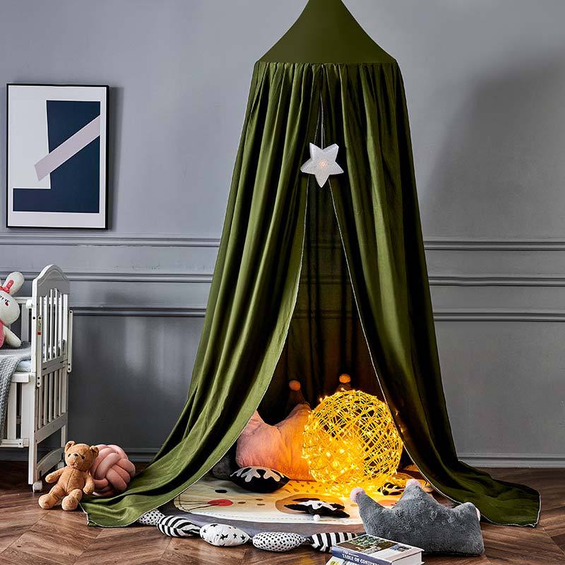 Soft Hanging Canopy for Kids' Room - Dreamveil Bed Canopy for Cozy Reading and Play Area 15