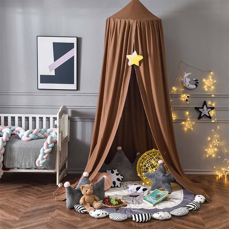 Soft Hanging Canopy for Kids' Room - Dreamveil Bed Canopy for Cozy Reading and Play Area 13