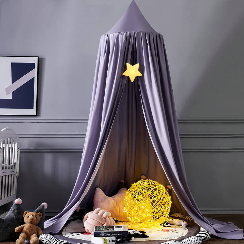 Soft Hanging Canopy for Kids' Room - Dreamveil Bed Canopy for Cozy Reading and Play Area 14