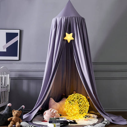 Soft Hanging Canopy for Kids' Room - Dreamveil Bed Canopy for Cozy Reading and Play Area 14