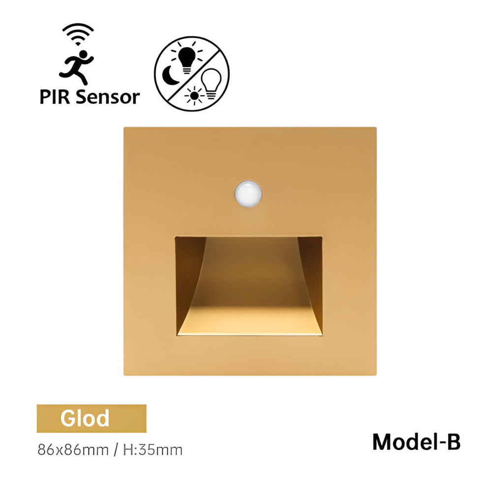 Modern Motion Sensor Stair Light – Stylish LED Wall Light for Safety and Ambiance 18
