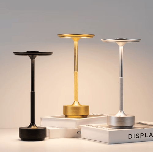 Wireless Touch Table Lamp with 3 Adjustable Light Modes – Modern Aluminum Design 1