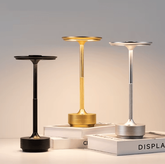 Wireless Touch Table Lamp with 3 Adjustable Light Modes – Modern Aluminum Design 1