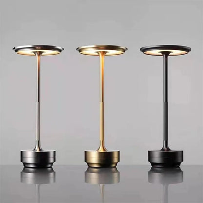 Wireless Touch Table Lamp with 3 Adjustable Light Modes – Modern Aluminum Design 4