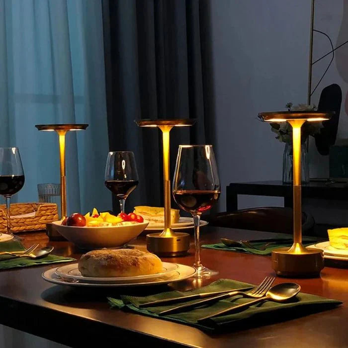 Wireless Touch Table Lamp with 3 Adjustable Light Modes – Modern Aluminum Design 8