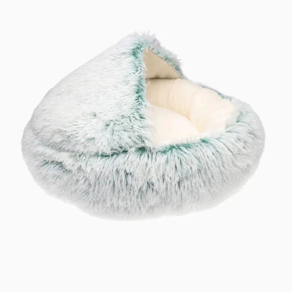Cozy Nest Bed for Cats and Small Dogs – Orthopedic Plush Pet Bed with Non-Slip Base 12