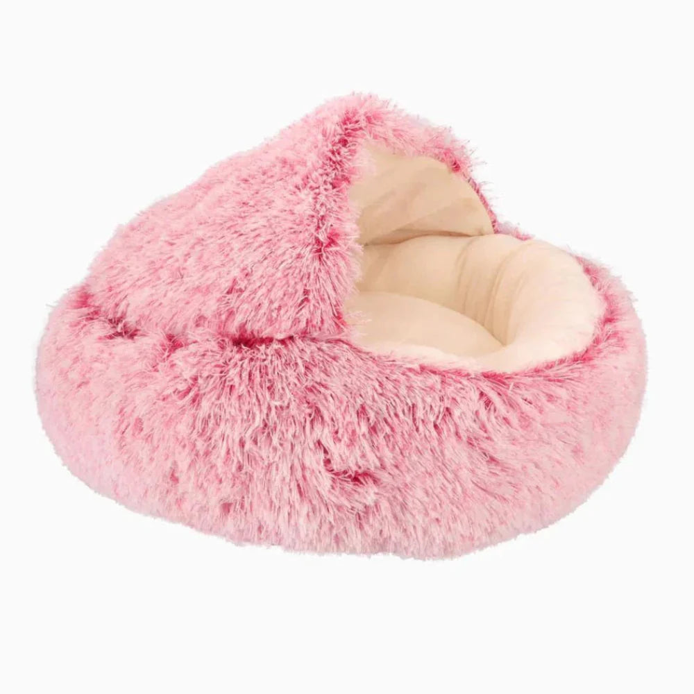 Cozy Nest Bed for Cats and Small Dogs – Orthopedic Plush Pet Bed with Non-Slip Base 11
