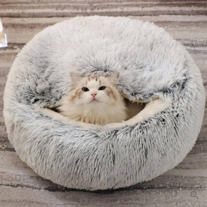 Cozy Nest Bed for Cats and Small Dogs – Orthopedic Plush Pet Bed with Non-Slip Base 5