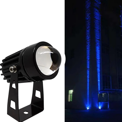Vionix - RGB-LED-Außenstrahler mit Fernbedienung