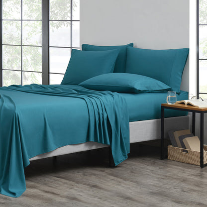 Luxurious Cooling Bamboo Viscose Sheet Set – Breathable, Hypoallergenic, and Moisture-Wicking 11