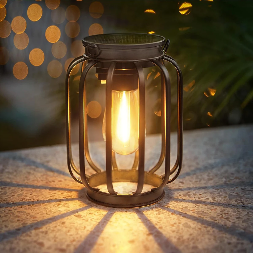 Solenya - Vintage Solar-Gartenlaterne