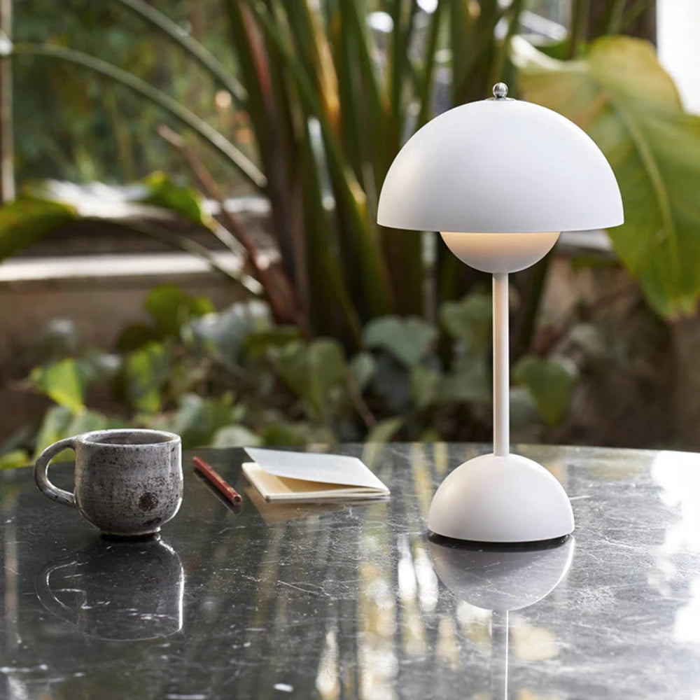 Cordless LED Table Lamp with Adjustable Brightness – Modern Design for Bedside, Desk, or Living Room 7
