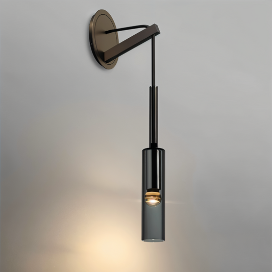 Schlankes Rohrdesign LED-Kronleuchter - Ideal für kleine Räume