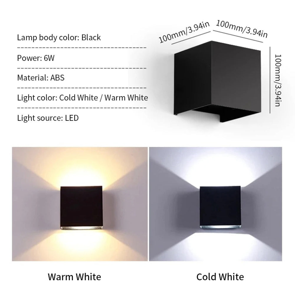 Wireless LED Cube Light Set – Energy-Efficient, Space-Saving Design for Versatile Indoor Lighting 10