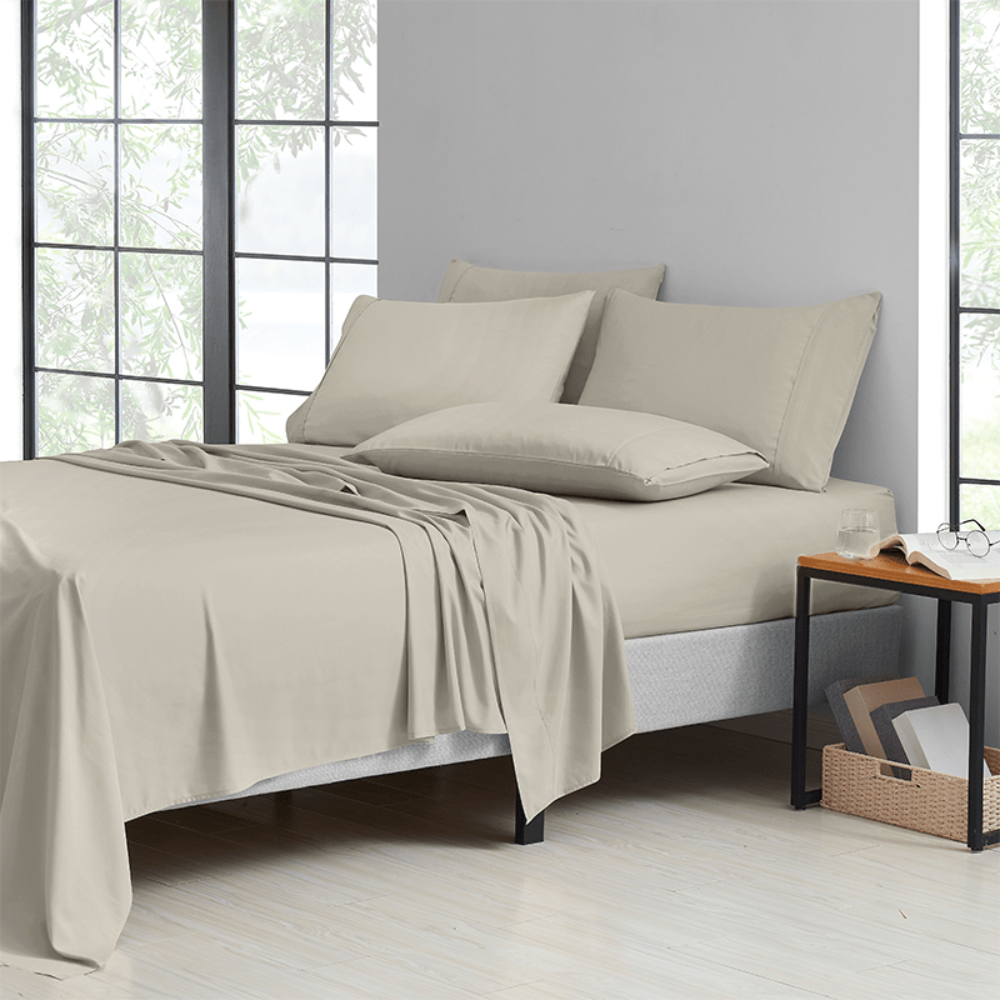 Luxurious Cooling Bamboo Viscose Sheet Set – Breathable, Hypoallergenic, and Moisture-Wicking 17