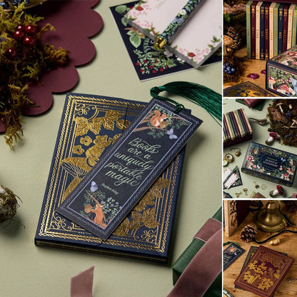 24-Day Writing Stationery Advent Calendar – Enchanted Winter Forest Theme with Unique Gifts 14