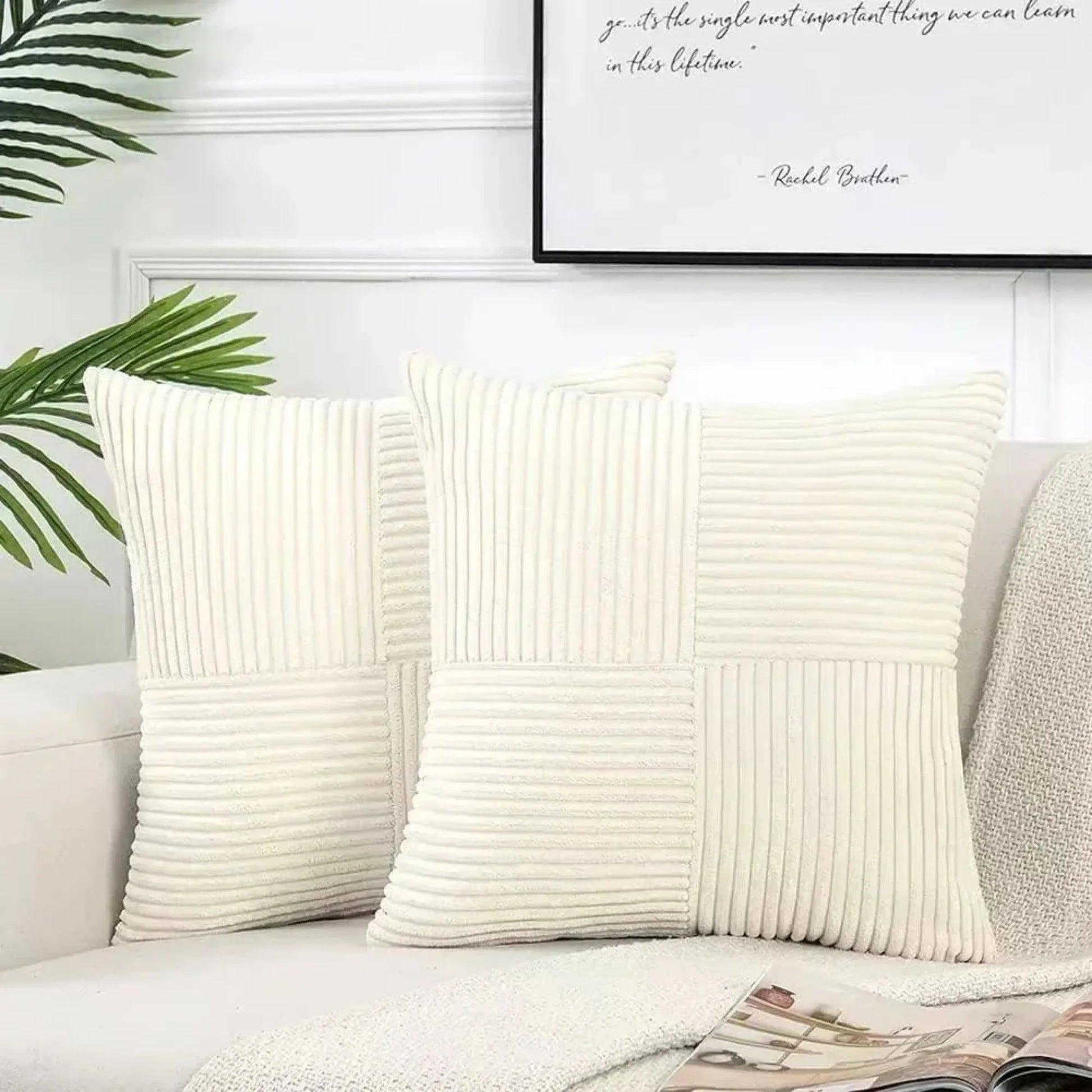 Luxurious Velvet Pillow Covers – Soft and Elegant for Sofa and Bed, 45cm x 45cm 8