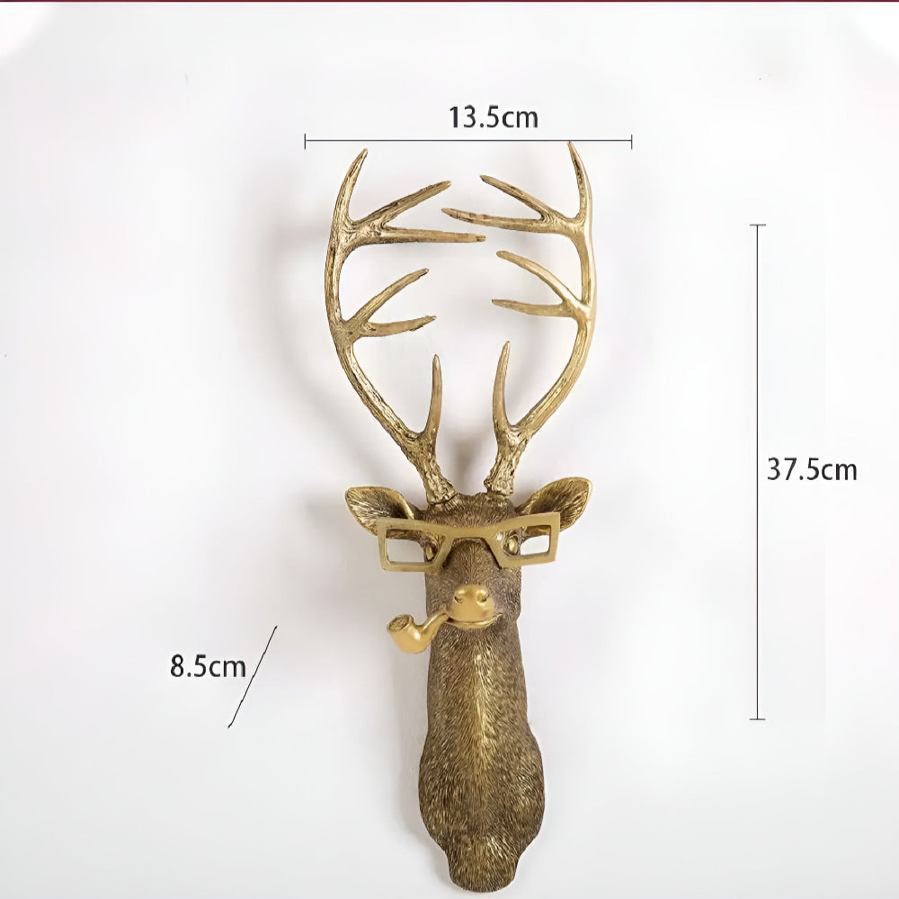 Wall-Mounted Animal Sculptures – Handcrafted Decorative Hooks for Home Accents 8