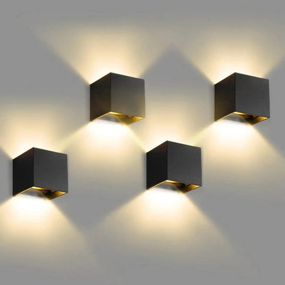 Wireless LED Cube Light Set – Energy-Efficient, Space-Saving Design for Versatile Indoor Lighting 9