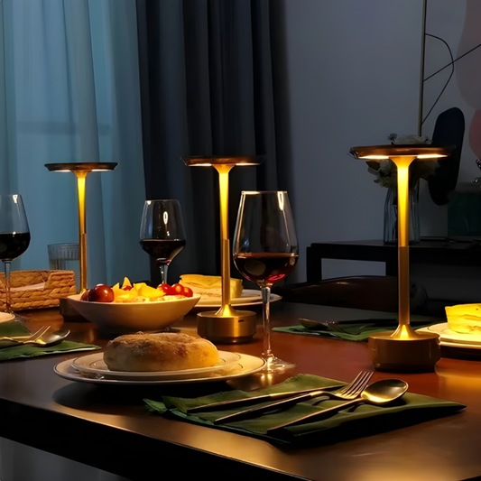 Wireless Touch-Activated LED Table Lamp with USB Charging – Modern Design for Home and Office 1