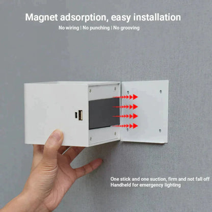 Dual-Sided Wall Lamp with Motion Sensor – USB Rechargeable Ambient Light for Indoor and Outdoor Use 4