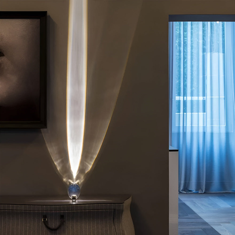 Magical Crystal Spectrum Lamp – LED Light with Colorful Prism for Home Décor 2