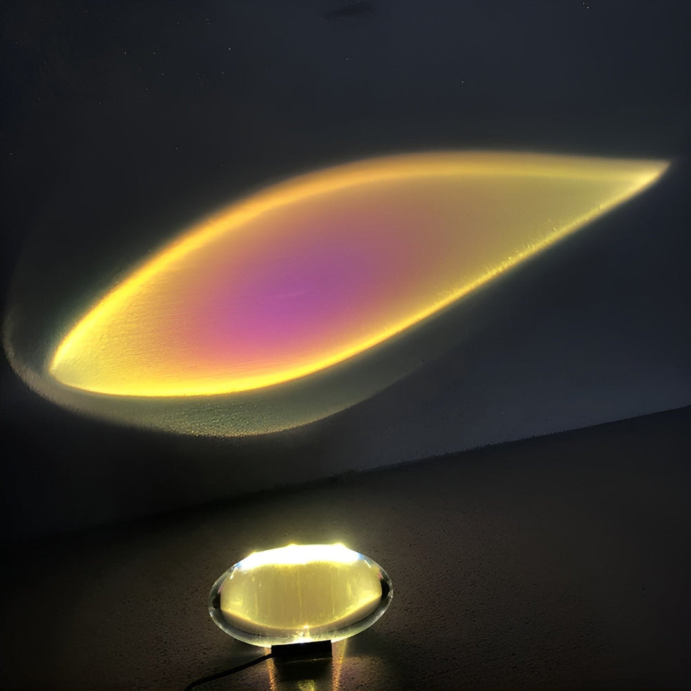 Magical Crystal Spectrum Lamp – LED Light with Colorful Prism for Home Décor 11
