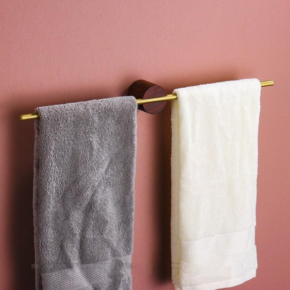 Modern Wall-Mounted Towel Rack – Durable Metal Bathroom Organizer in Two Sizes 3
