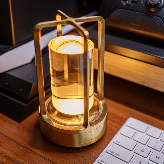 Crystal Touch LED Lamp – Rechargeable Wireless Lantern with Touch Control and 3 Light Modes 1