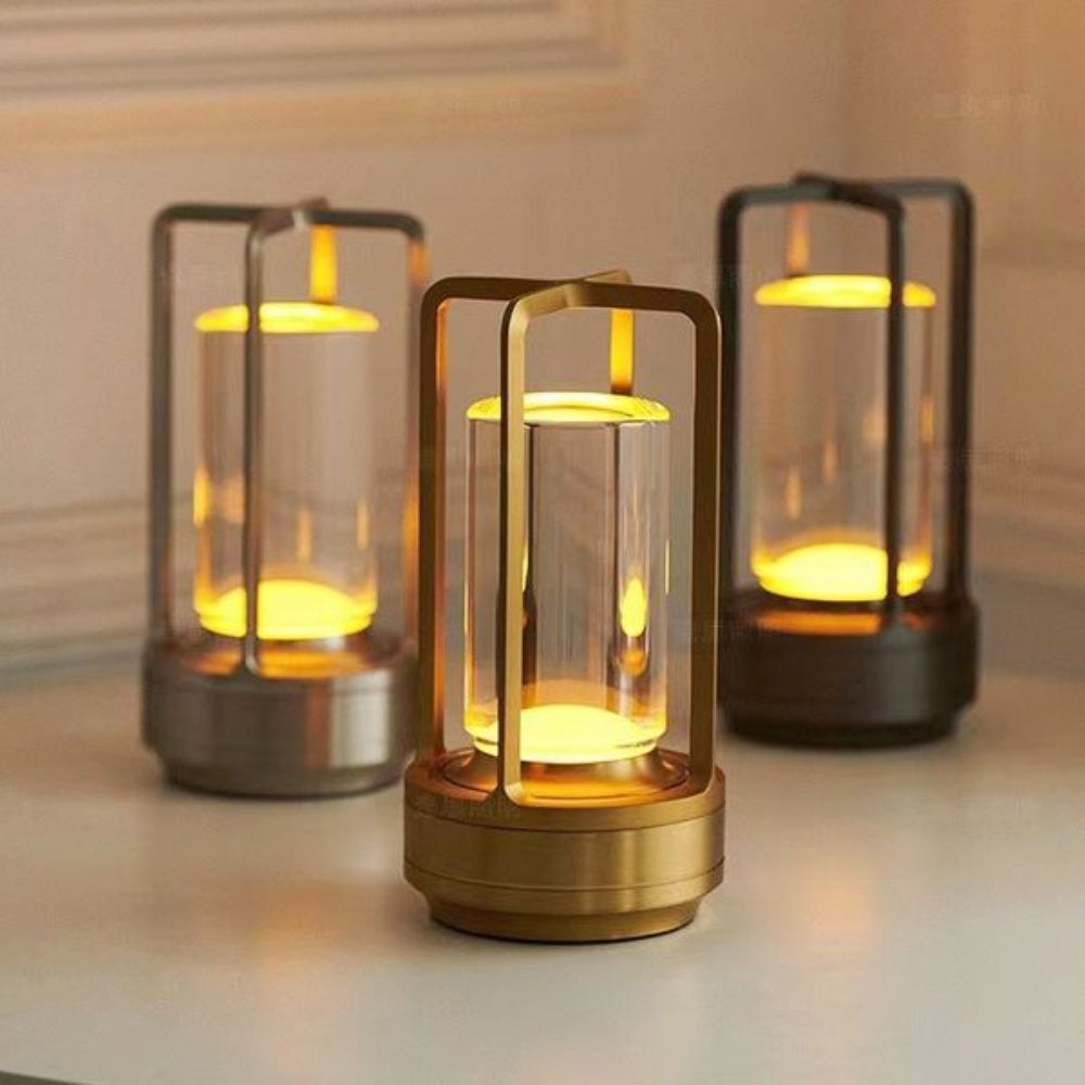 Crystal Touch LED Lamp – Rechargeable Wireless Lantern with Touch Control and 3 Light Modes 4