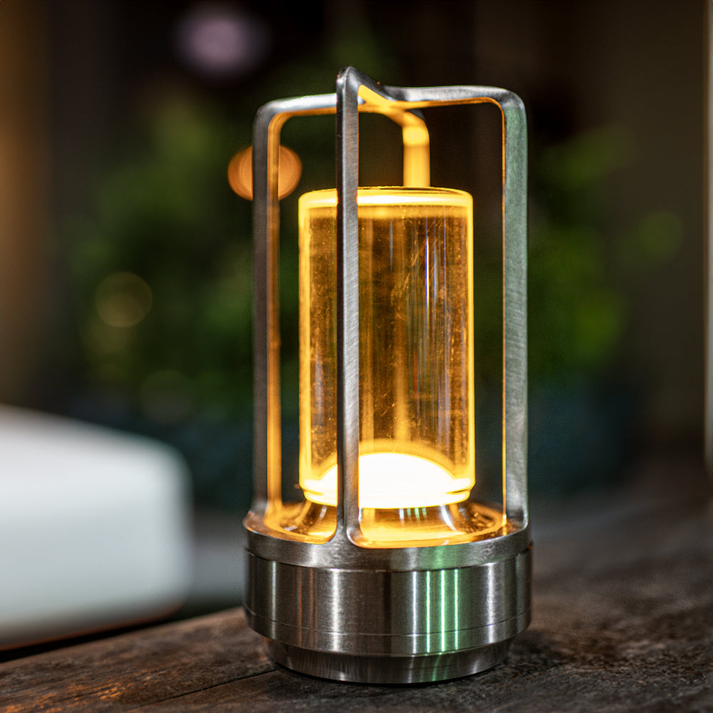 Crystal Touch LED Lamp – Rechargeable Wireless Lantern with Touch Control and 3 Light Modes 8