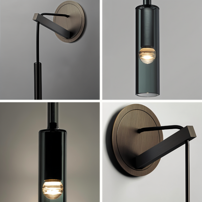 Schlankes Rohrdesign LED-Kronleuchter - Ideal für kleine Räume