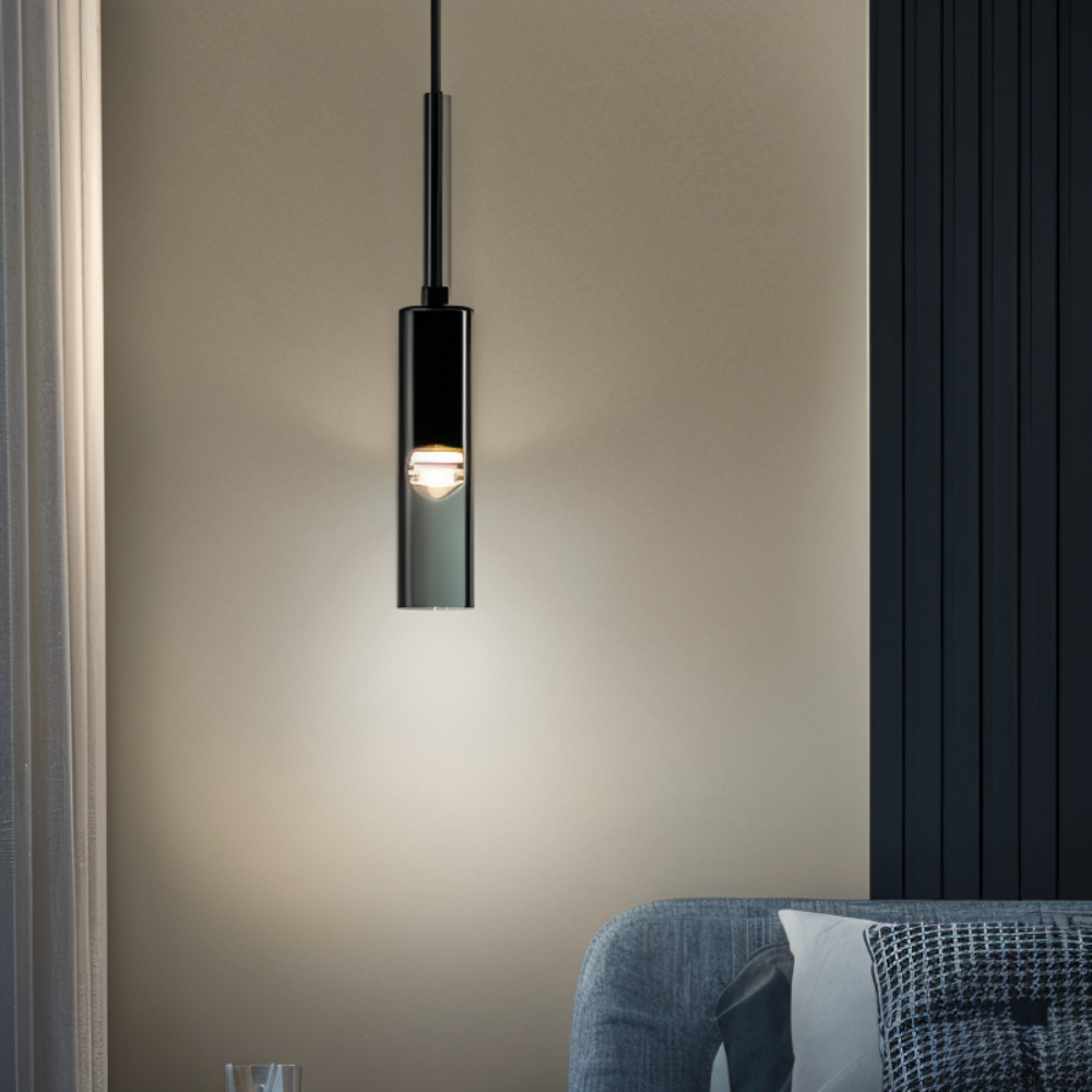 Schlankes Rohrdesign LED-Kronleuchter - Ideal für kleine Räume